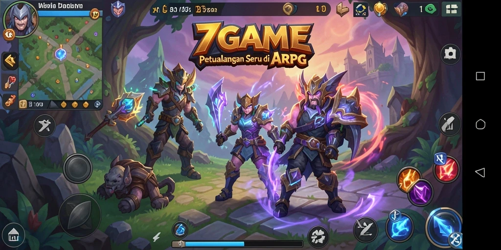 Tampilkan gameplay penuh aksi dari 7GAME yang mendebarkan.