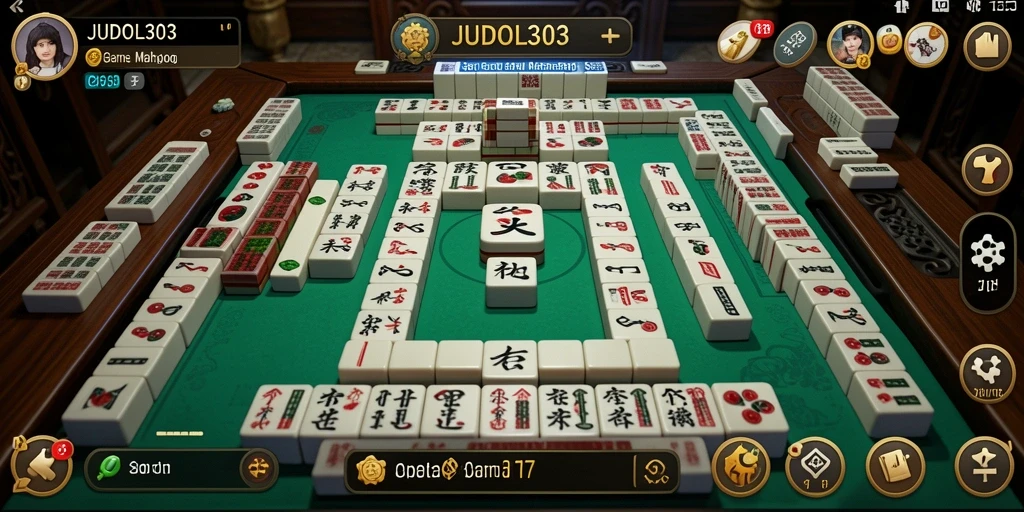 Screenshot JUDOL303 menampilkan gameplay Mahjong yang seru dan menarik.