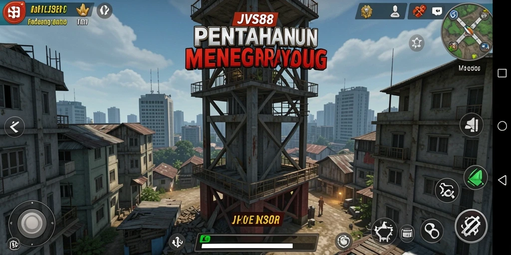 Gameplay menara pertahanan yang mendebarkan di JVS88.