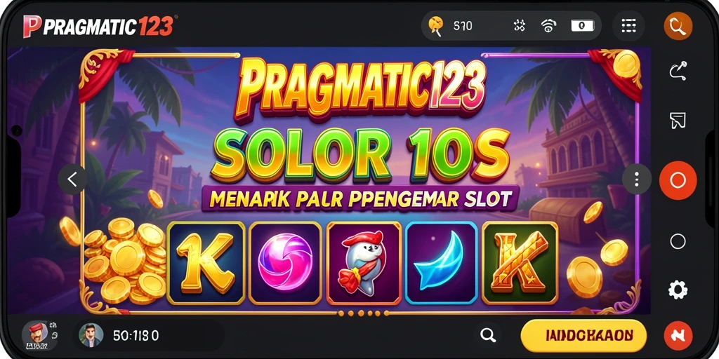 Screenshot PRAGMATIC123 menampilkan gameplay Slot yang seru dan interaktif.