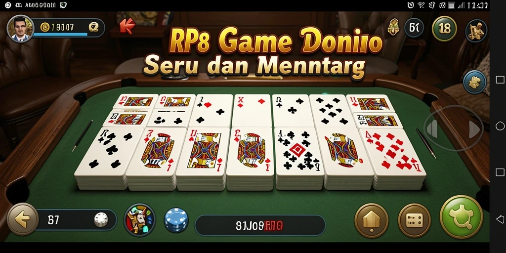 Tampilan gameplay RP8 yang menyenangkan dan interaktif.