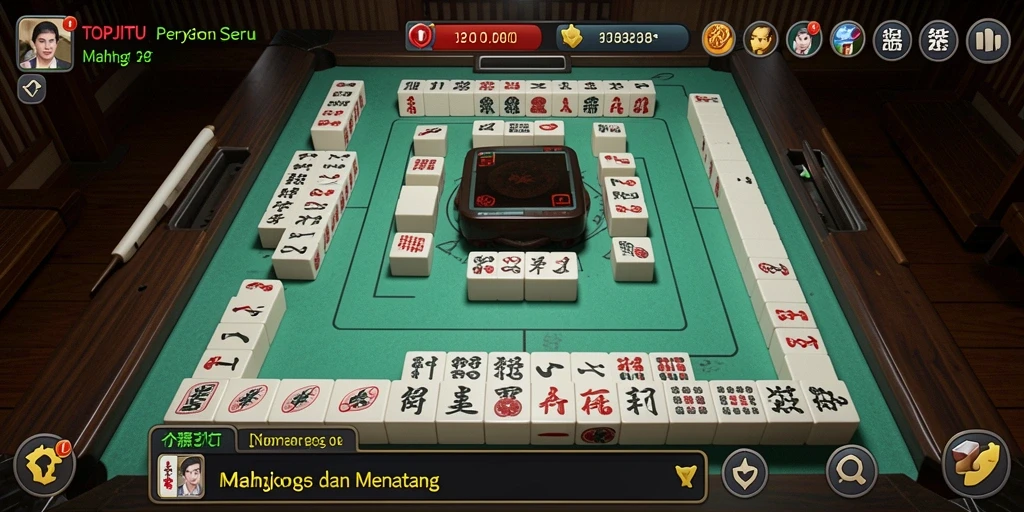 Tangkapan layar gameplay yang menarik dari TOPJITU.